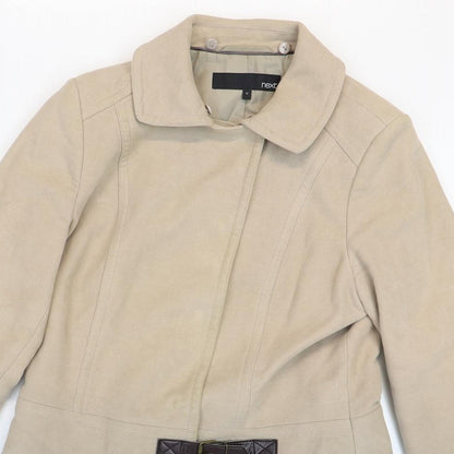 Womens UK Size 12 NEXT Brown Overcoat