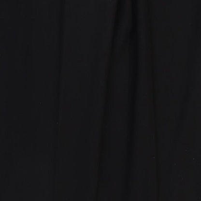 George Womens Black Polyester Dress Pants Trousers Size 10 Regular Zip