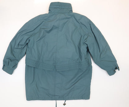 C&A Womens Blue Jacket Size 16 Zip