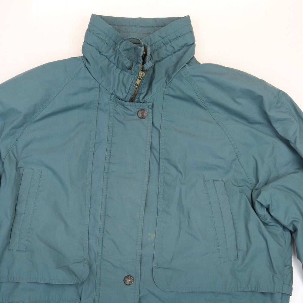 C&A Womens Blue Jacket Size 16 Zip