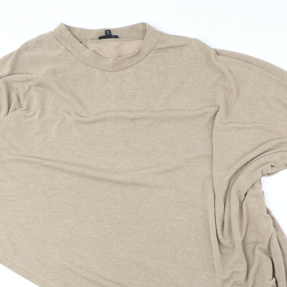 Womens UK Size 12 River Island Beige Pullover Jumper
