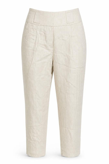 Womens UK Size 8 Primark Regular Fit Bloomer Beige Trousers