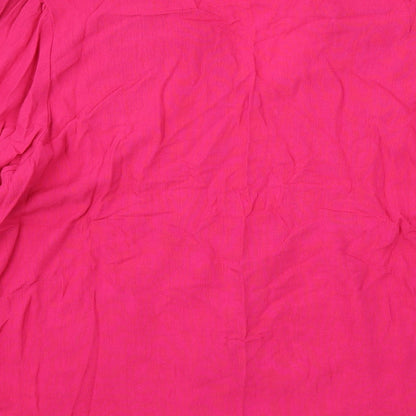Womens UK Size 8 F&F Pink Basic Blouse