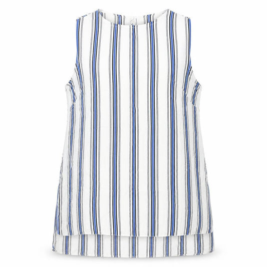 Womens UK Size 12 New Look White Basic Tank