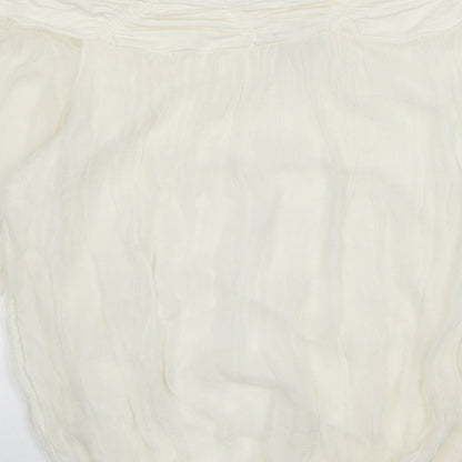 Womens UK Size S Phase Eight White Basic Blouse