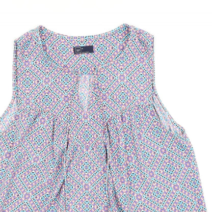 Womens UK Size L Gap Multicoloured Basic Tank