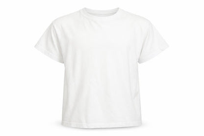 New Look Girls White Cotton Basic T-Shirt Size 9 Years Round Neck Pullover