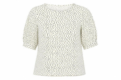 Womens UK Size L H&M Ivory Basic T-Shirt