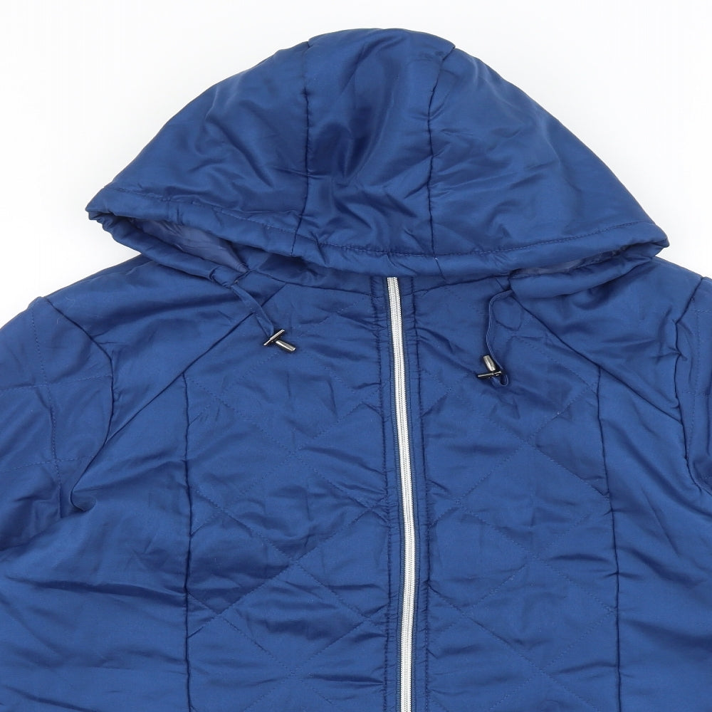 Womens UK Size M Anna De Lancay Blue Jacket