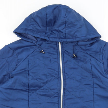 Womens UK Size M Anna De Lancay Blue Jacket