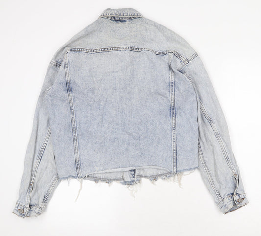 Womens UK Size 8 Denim & Co. Blue Jacket