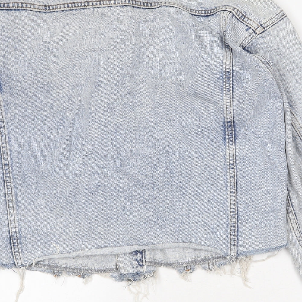 Womens UK Size 8 Denim & Co. Blue Jacket