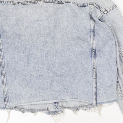 Womens UK Size 8 Denim & Co. Blue Jacket