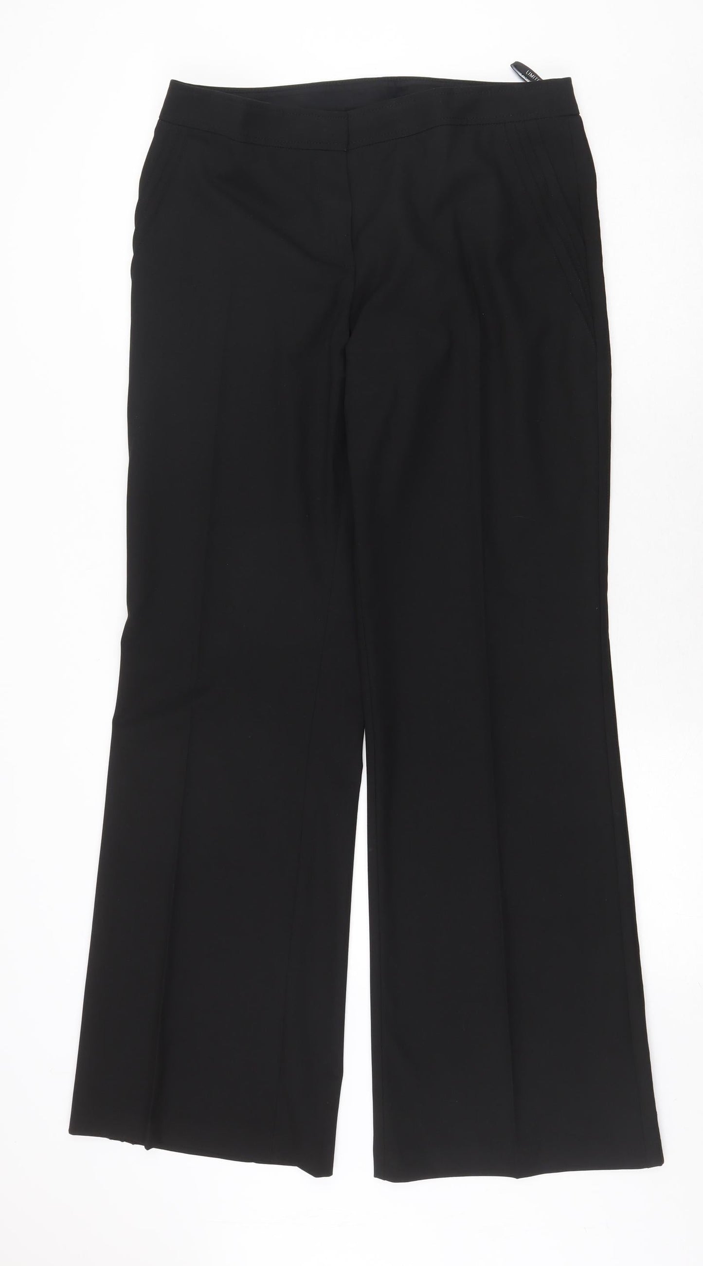 Womens UK Size 14 Marks and Spencer Regular Fit  Black Trousers