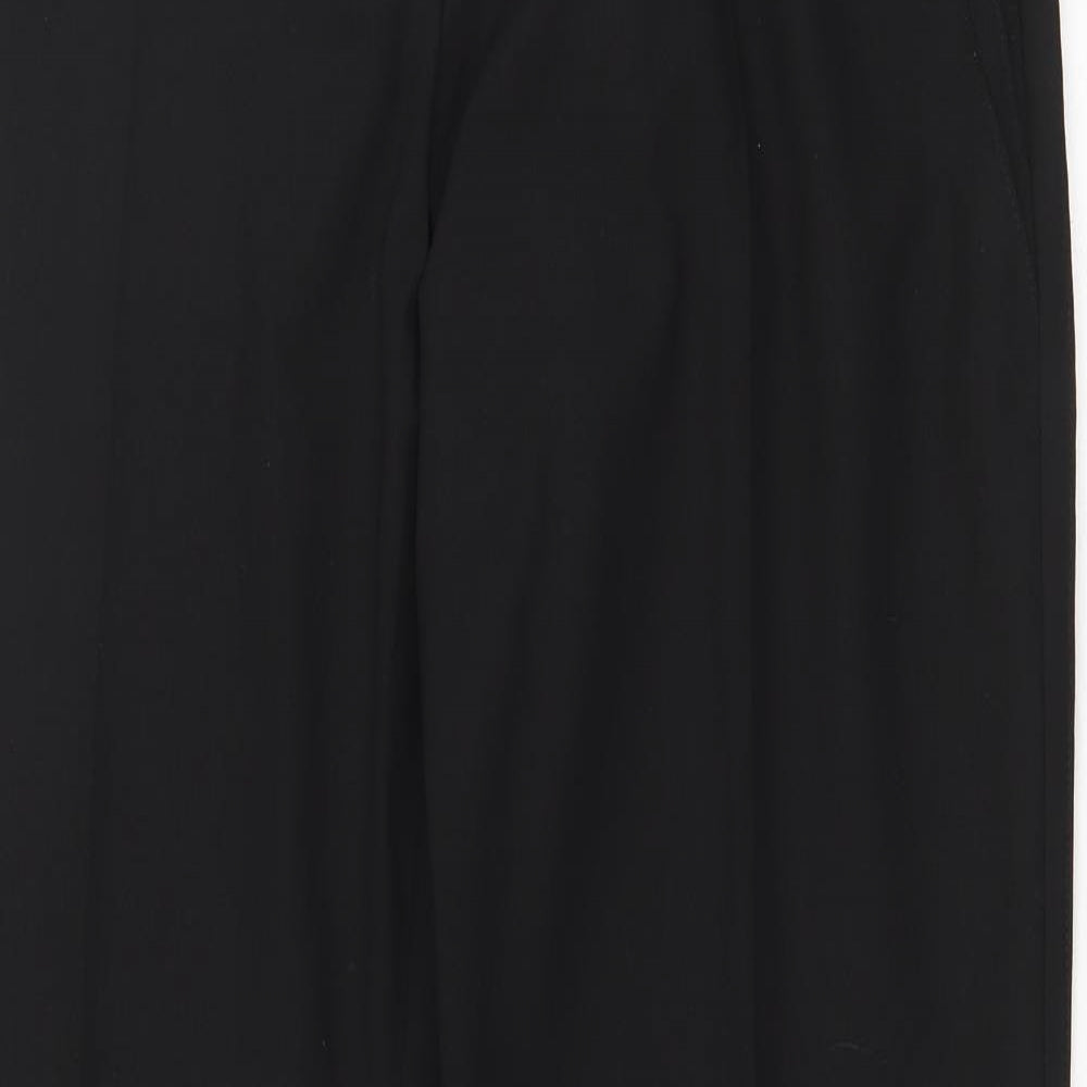 Womens UK Size 14 Marks and Spencer Regular Fit  Black Trousers