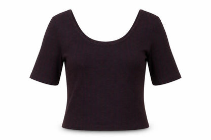Womens UK Size 10 New Look Red Basic Blouse