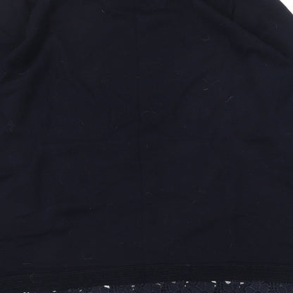 Womens UK Size 12 Dorothy Perkins Blue Basic Blouse