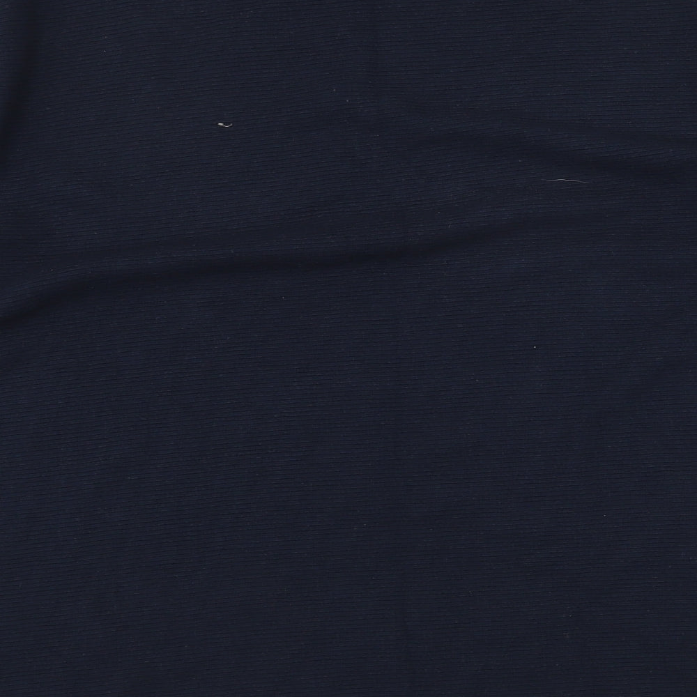 Connor Mens Blue Round Neck Cotton Pullover Jumper Size XL