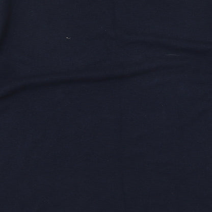 Connor Mens Blue Round Neck Cotton Pullover Jumper Size XL