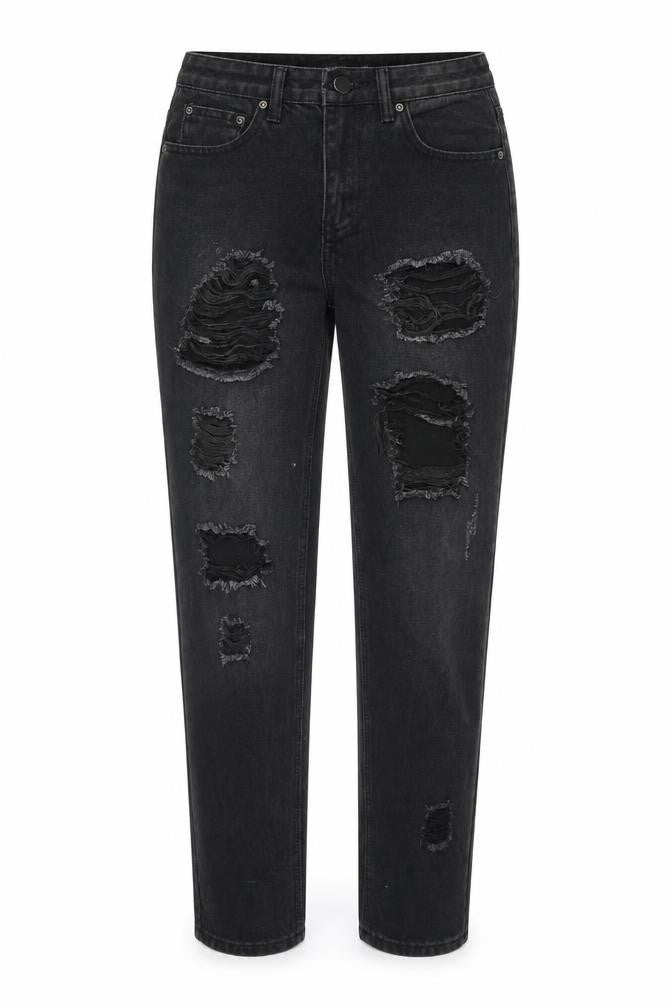 Womens UK Size 6 I SAW IT FIRST Regular Fit Skinny Black Jeans