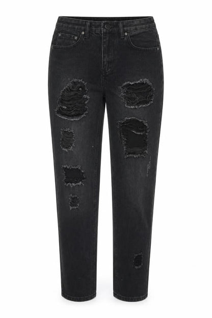 Womens UK Size 6 I SAW IT FIRST Regular Fit Skinny Black Jeans