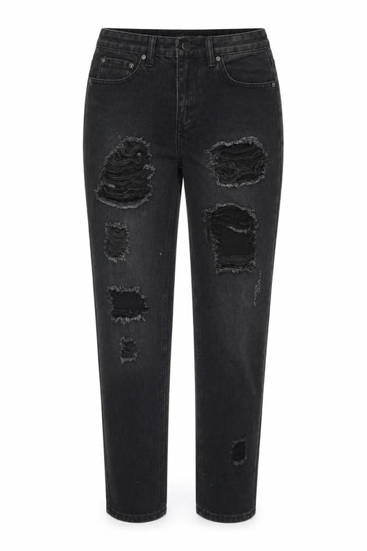 Womens UK Size 6 I SAW IT FIRST Regular Fit Skinny Black Jeans