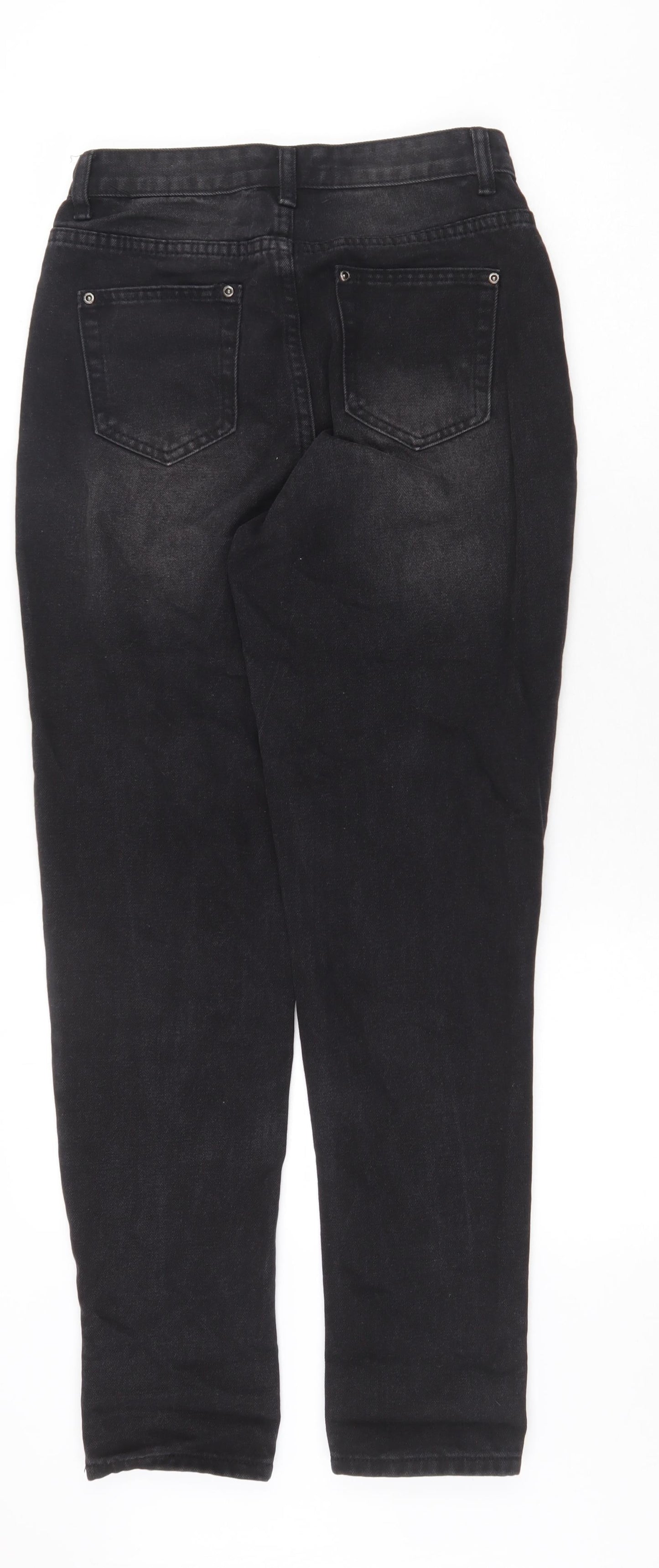 I SAW IT FIRST Womens Black Cotton Skinny Jeans Size 6 Regular Zip