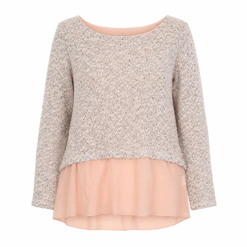 Womens UK Size 10 izabel Pink Basic Blouse