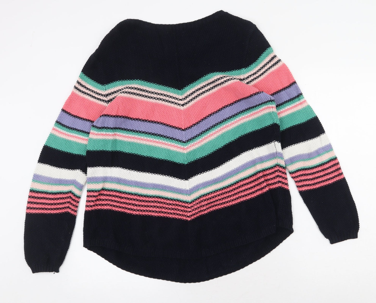 Womens UK Size 14 M&Co Multicoloured Pullover Jumper