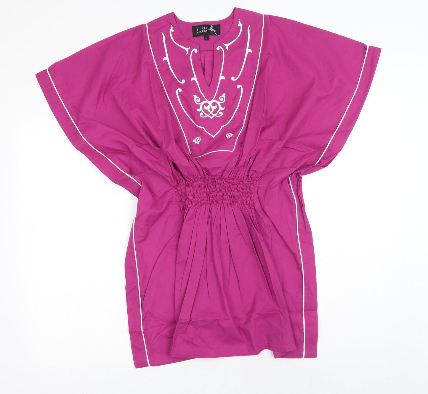 Womens UK Size L Spirit of Arabia Pink Basic Blouse