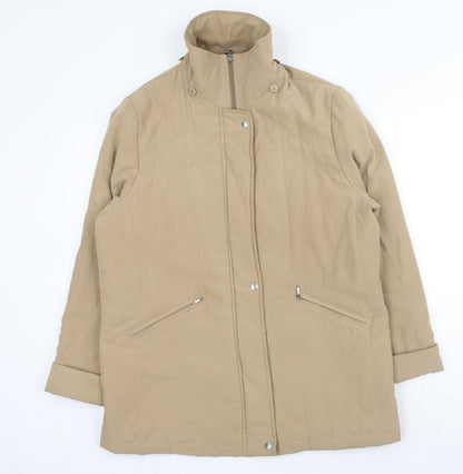 Womens UK Size 14 Preworn Beige Jacket