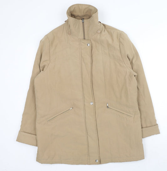 Womens UK Size 14 Preworn Beige Jacket