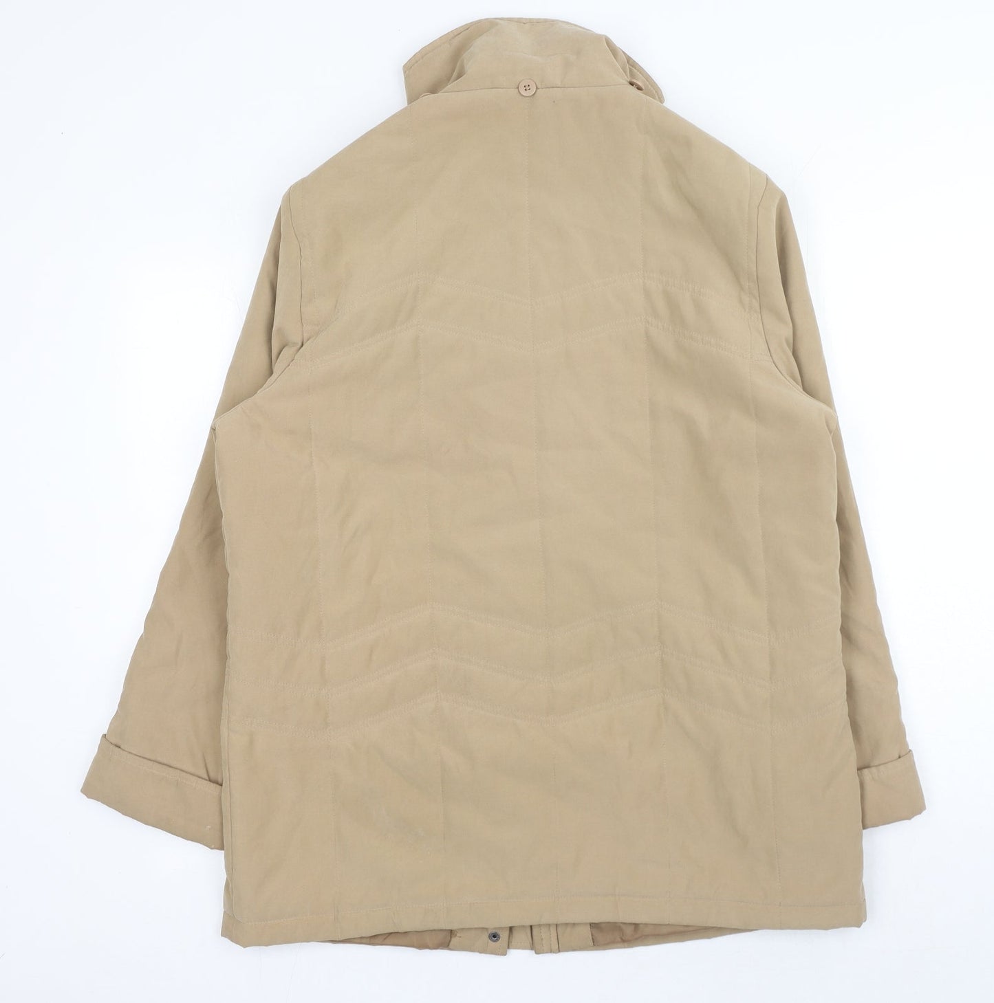 Womens UK Size 14 Preworn Beige Jacket
