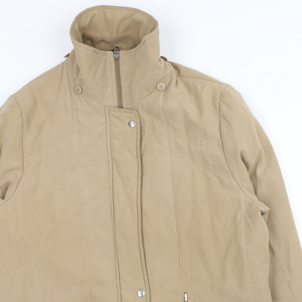 Womens UK Size 14 Preworn Beige Jacket