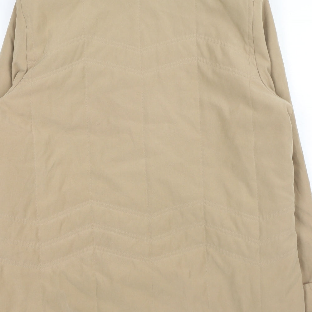 Womens UK Size 14 Preworn Beige Jacket