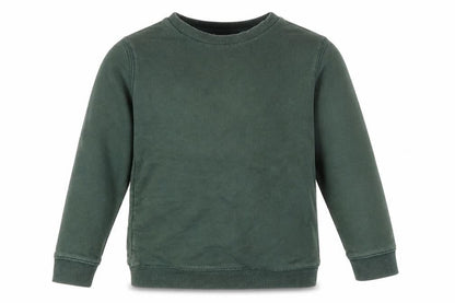 TU Boys Green Cotton Pullover Sweatshirt Size 6 Years Pullover