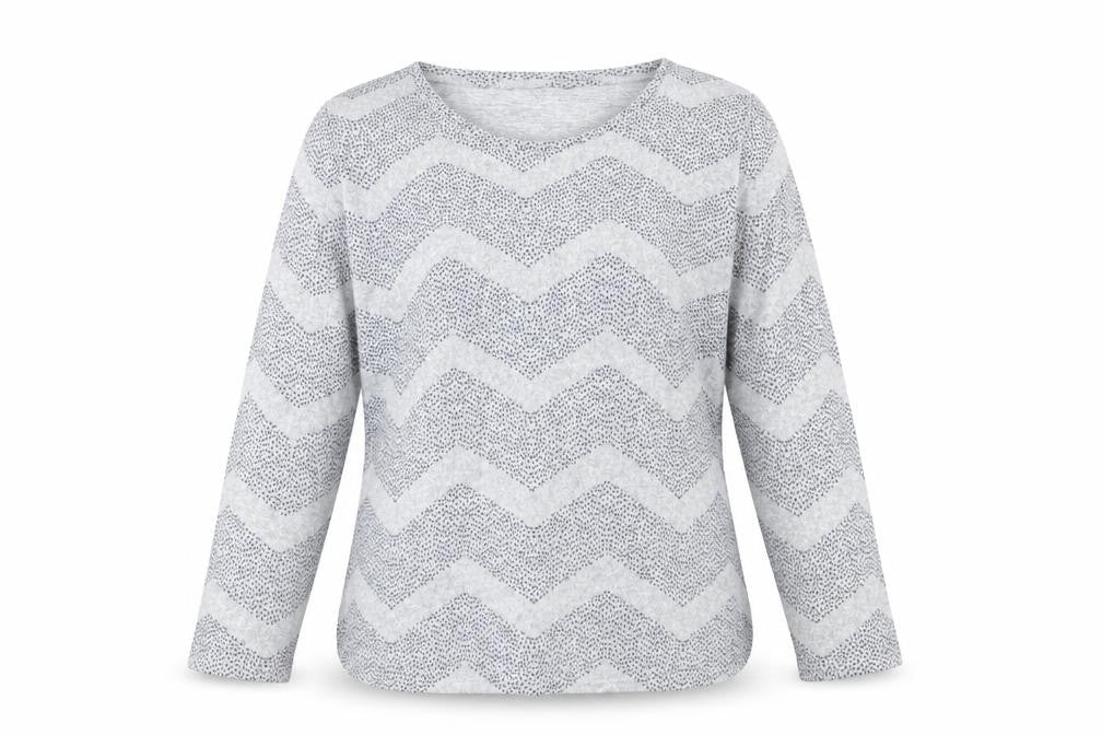 Womens UK Size 12 Preworn Grey Pullover Jumper