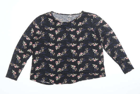 Womens UK Size 18 Atmoshpere Black Basic Blouse