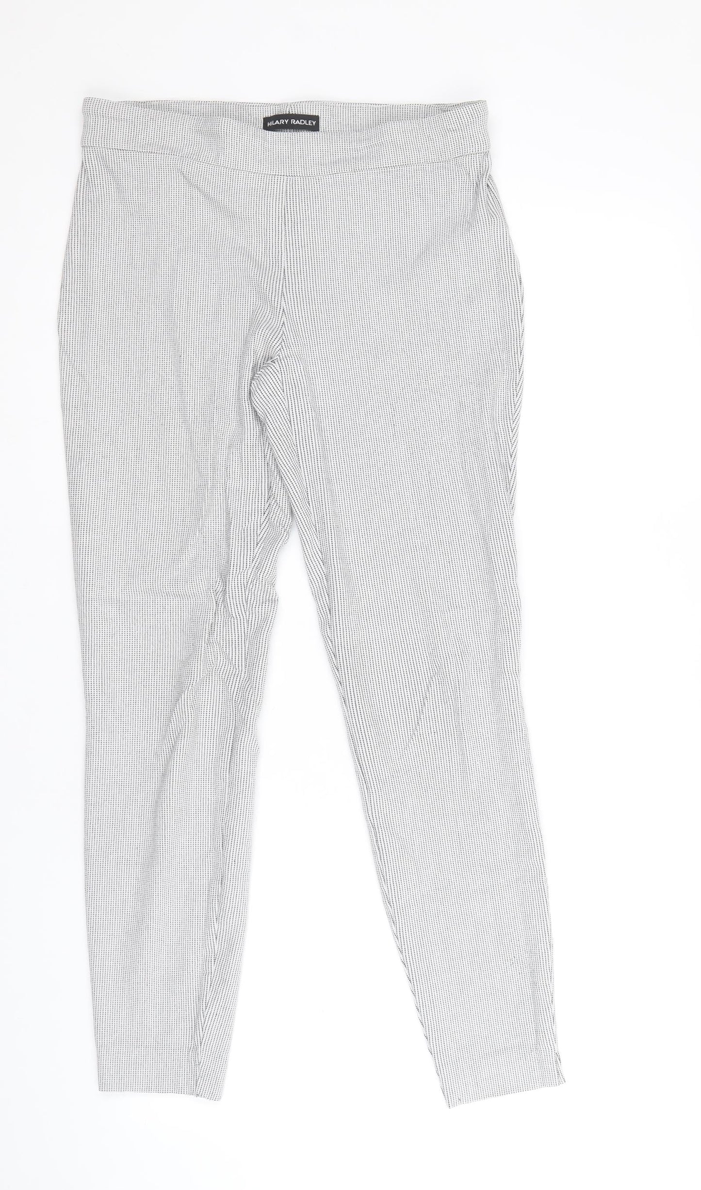 Womens UK Size 10 Hilary Radley Regular Fit  Black Trousers
