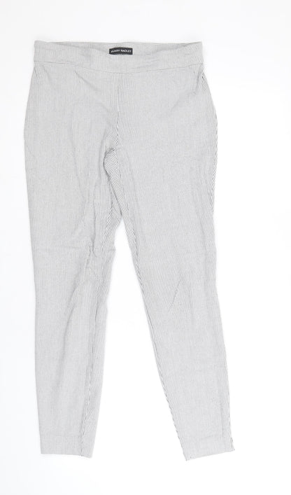 Womens UK Size 10 Hilary Radley Regular Fit  Black Trousers