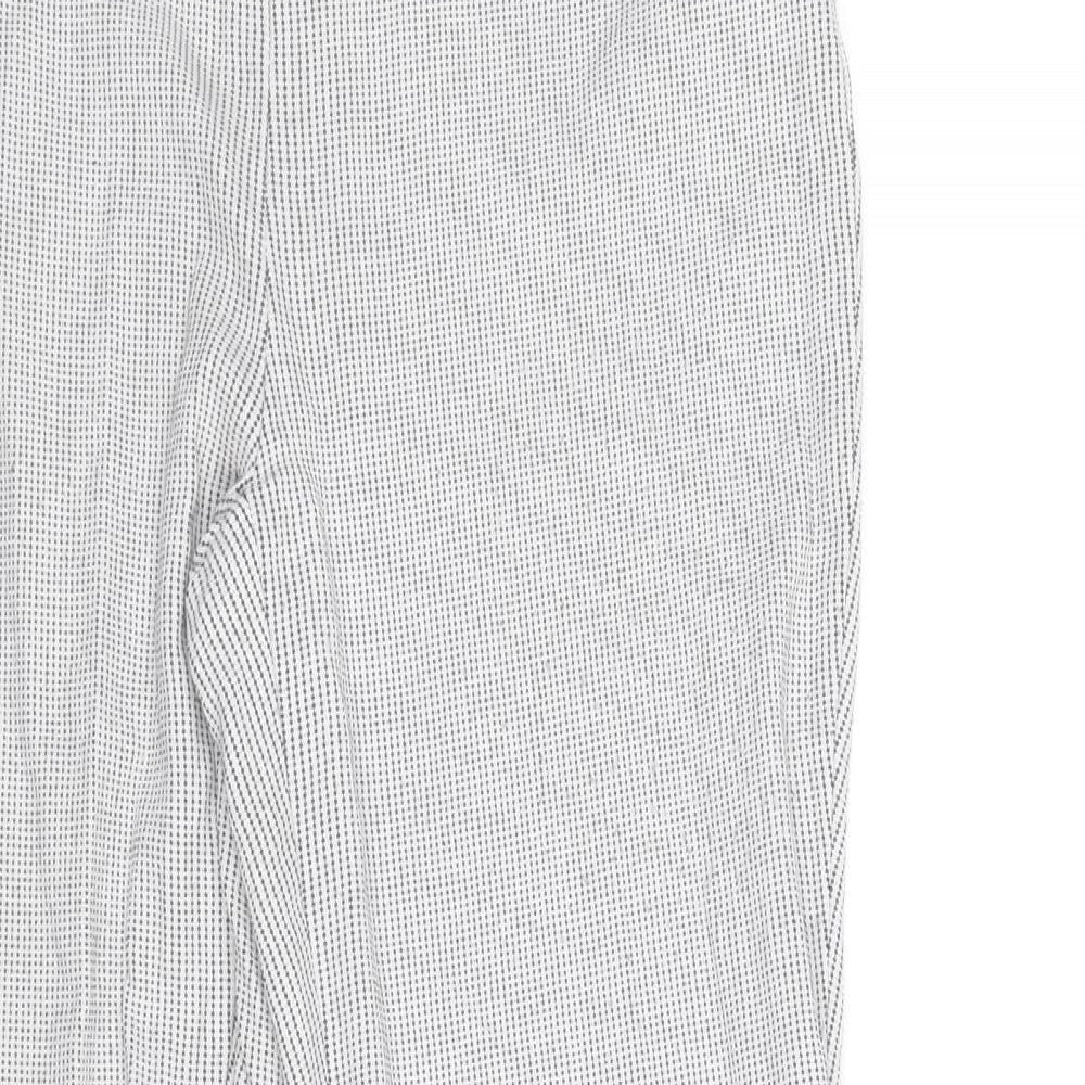 Womens UK Size 10 Hilary Radley Regular Fit  Black Trousers