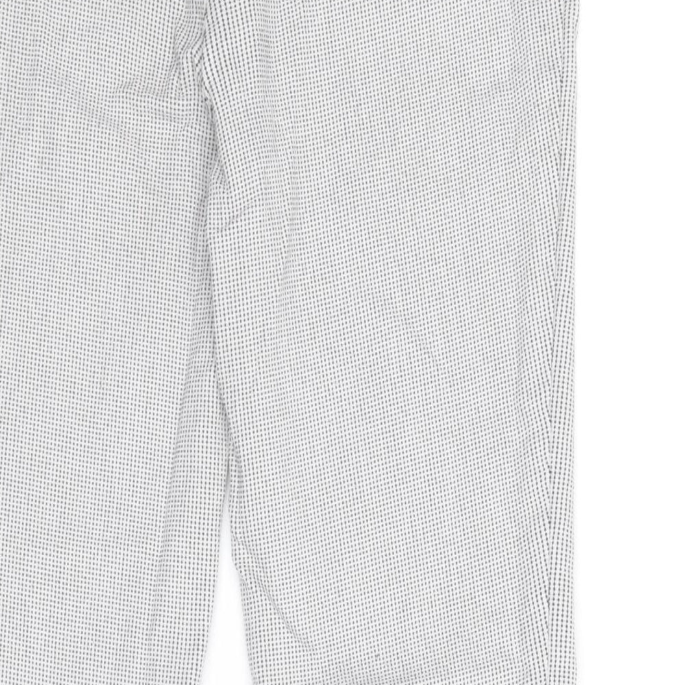 Womens UK Size 10 Hilary Radley Regular Fit  Black Trousers