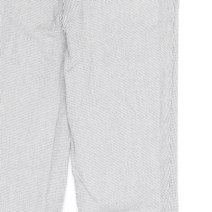 Womens UK Size 10 Hilary Radley Regular Fit  Black Trousers