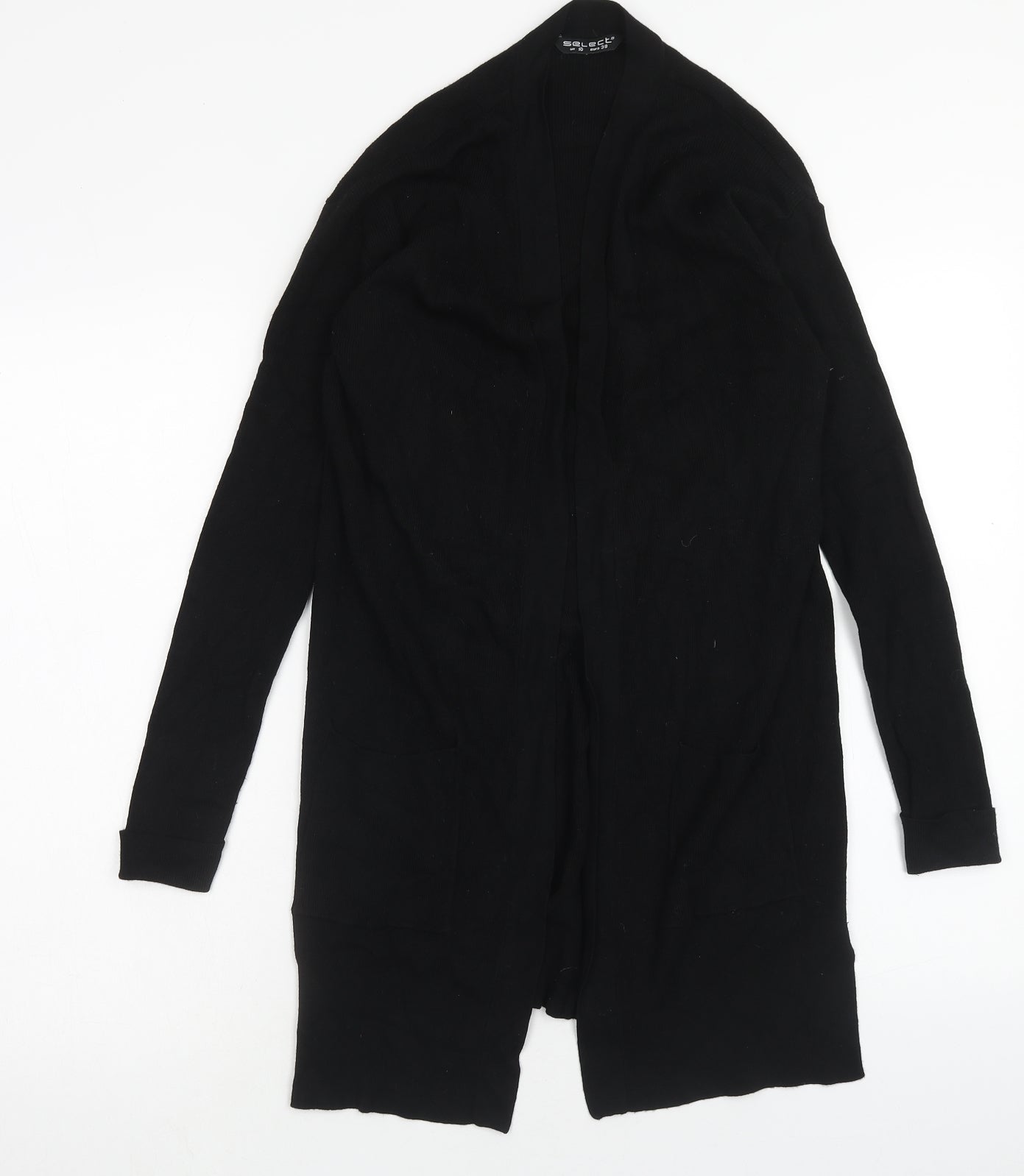Womens UK Size 10 Select Black Cardigan Jumper