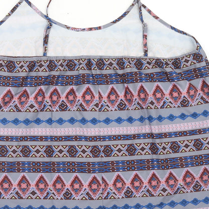 Womens UK Size 2XL Preworn Multicoloured Camisole Tank