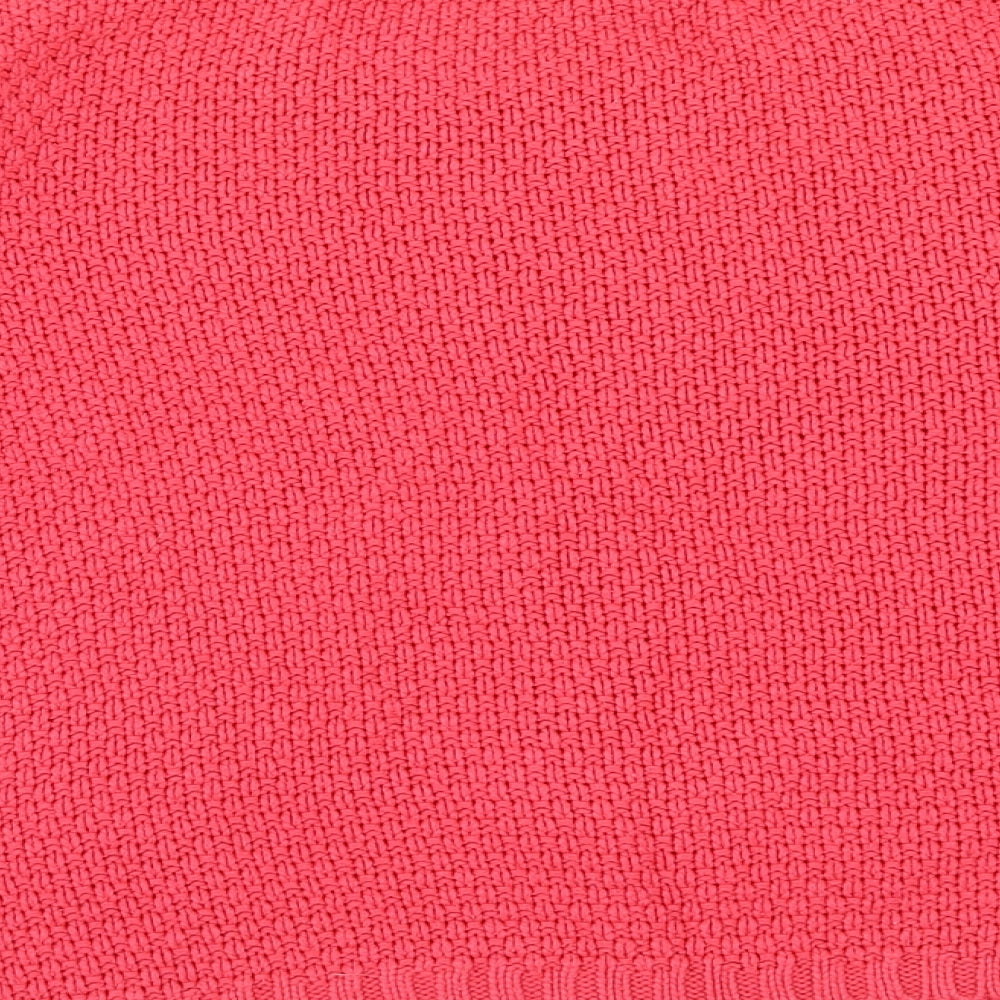 Womens UK Size 16 Papaya Pink Pullover Jumper