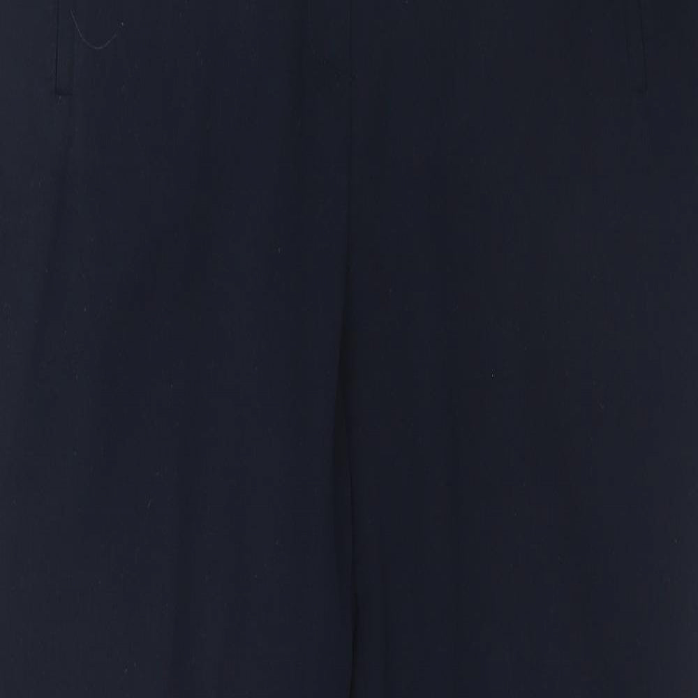 Womens UK Size 12 Marks and Spencer Slim Fit  Blue Trousers