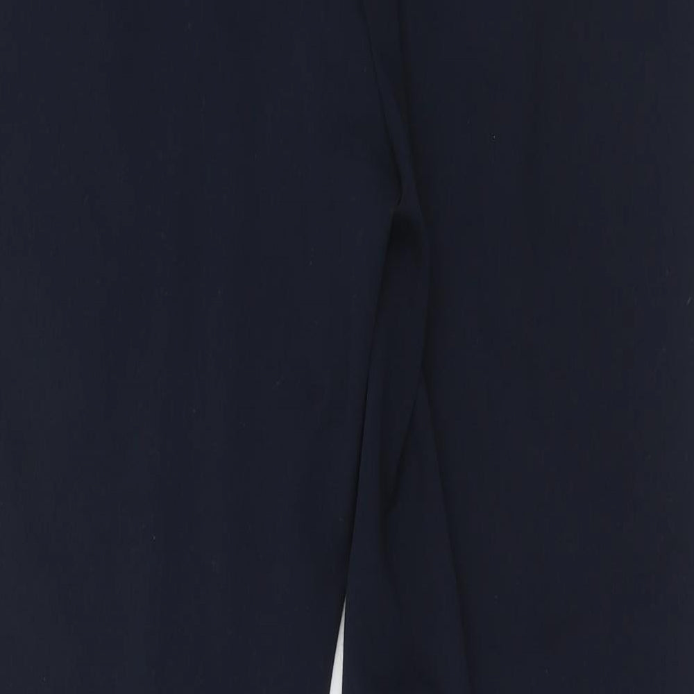 Womens UK Size 12 Marks and Spencer Slim Fit  Blue Trousers