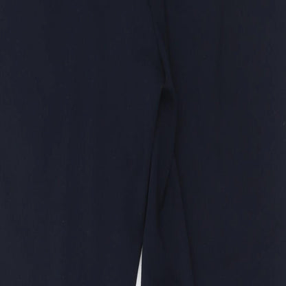 Womens UK Size 12 Marks and Spencer Slim Fit  Blue Trousers