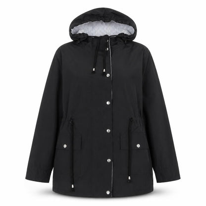Bedee Womens Black Jacket Size M Zip